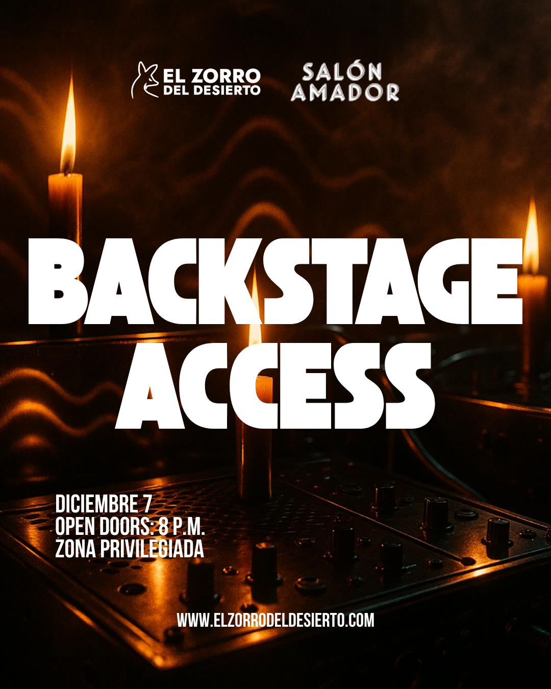 SILVER PANDA - BACKSTAGE