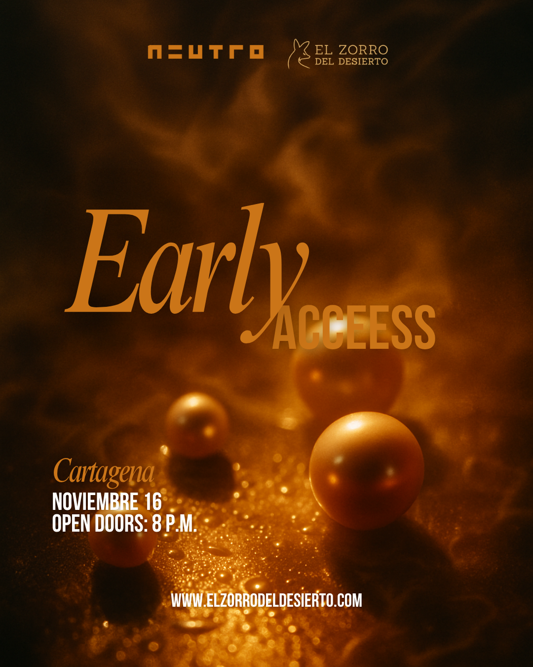 EARLY TICKET - CARTAGENA